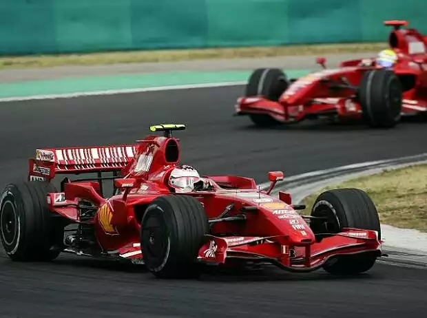 Felipe Massa Kimi Räikkönen Titel-Bild zur News: Felipe Massa Kimi Räikkönen