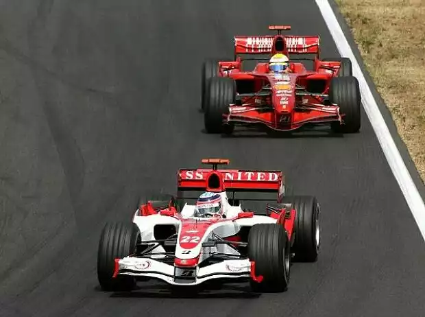 Felipe Massa Takuma Sato Titel-Bild zur News: Felipe Massa Takuma Sato