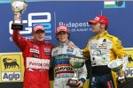 Adam Carroll (FMS), Javier Villa (Racing Engineering) und Roldan Rodriguez (Minardi-Piquet) 