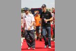 Nick Heidfeld (BMW Sauber F1 Team) und Sebastian Vettel (Toro Rosso) 
