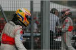 Fernando Alonso Lewis Hamilton (McLaren-Mercedes) 