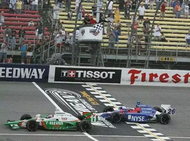Tony Kanaan Marco Andretti Titel-Bild zur News: Tony Kanaan Marco Andretti