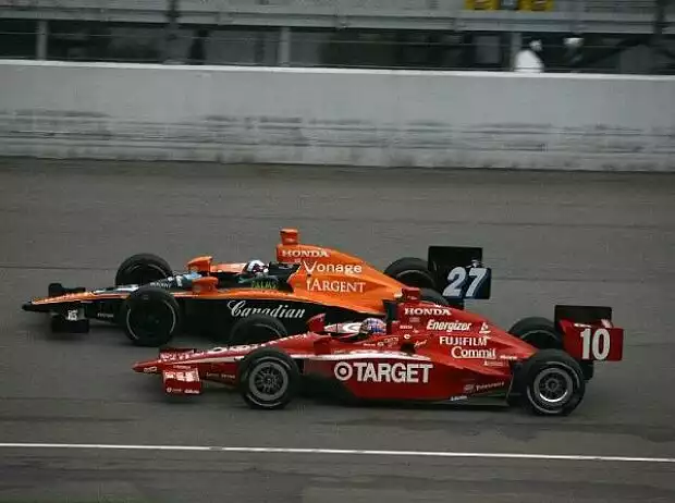 Dario Franchitti Dan Wheldon Titel-Bild zur News: Dario Franchitti Dan Wheldon