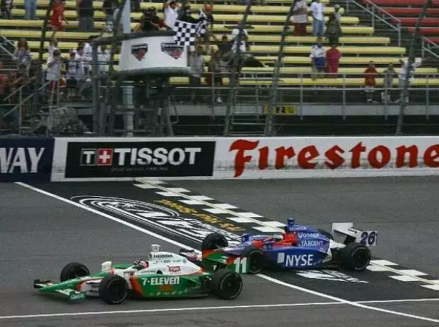 Tony Kanaan Marco Andretti Titel-Bild zur News: Tony Kanaan Marco Andretti