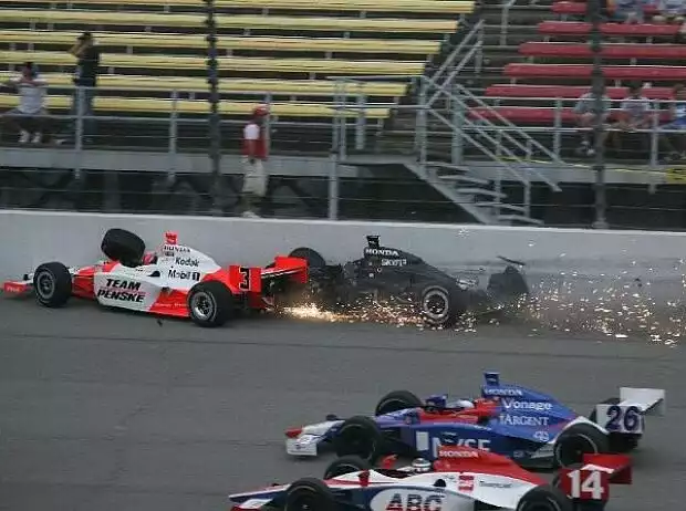 Helio Castroneves Vitor Meira Titel-Bild zur News: Helio Castroneves Vitor Meira