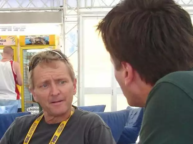 Kevin Schwantz und Johannes Orasche Titel-Bild zur News: Kevin Schwantz und Johannes Orasche