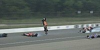 Bild zum Inhalt: Franchitti zerstört Indy-500-Chassis