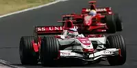 Takuma Sato vor Felipe Massa