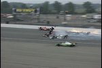 Franchitti trifft den Ganassi-Dallara von Scott Dixon
