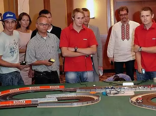 Bruno Senna und Norbert Siedler Titel-Bild zur News: Bruno Senna und Norbert Siedler