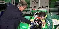 Eddie Jordan beim Team Irland