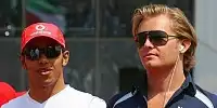 Lewis Hamilton und Nico Rosberg