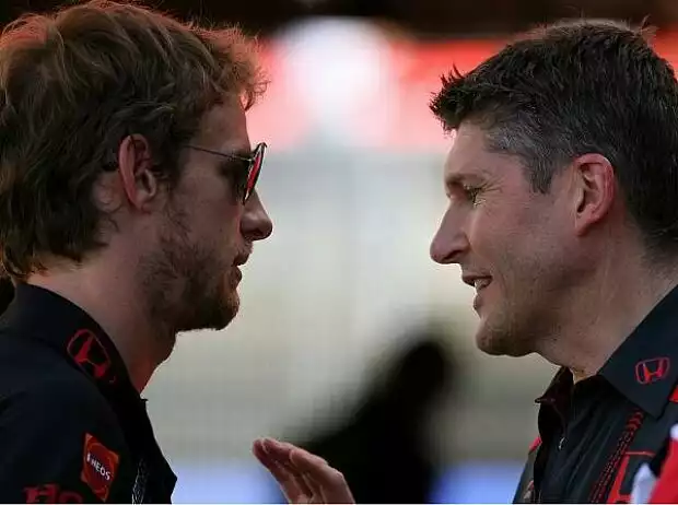 Jenson Button und Nick Fry Titel-Bild zur News: Jenson Button und Nick Fry