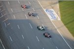 Die Spitzengruppe von Kentuucky: Franchitti, Kanaan, Scheckter und Dixon