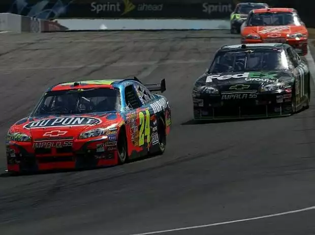 Jeff Gordon Denny Hamlin Titel-Bild zur News: Jeff Gordon Denny Hamlin