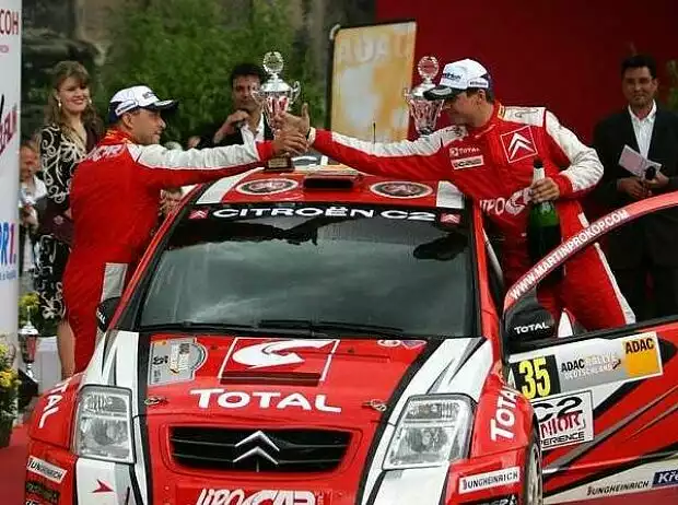 Titel-Bild zur News: Daniel Elena, Sébastien Loeb