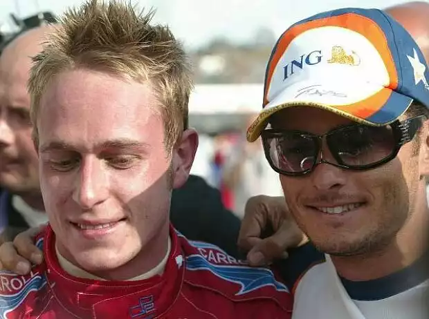 Adam Carroll, Giancarlo Fisichella Titel-Bild zur News: Adam Carroll, Giancarlo Fisichella