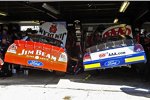 Die Autos von David Ragan und Robby Gordon 