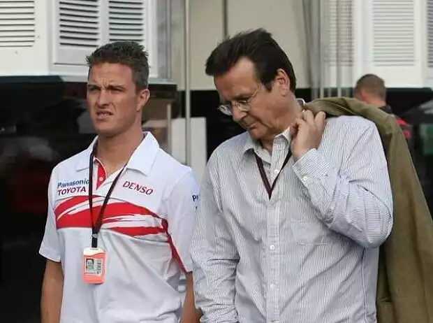Ralf Schumacher und Hans Mahr Titel-Bild zur News: Ralf Schumacher und Hans Mahr