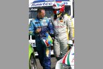 Alain Menu (Chevrolet) und Yvan Muller (SEAT) 