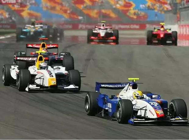 Lucas di Grassi Giorgio Pantano Titel-Bild zur News: Lucas di Grassi Giorgio Pantano