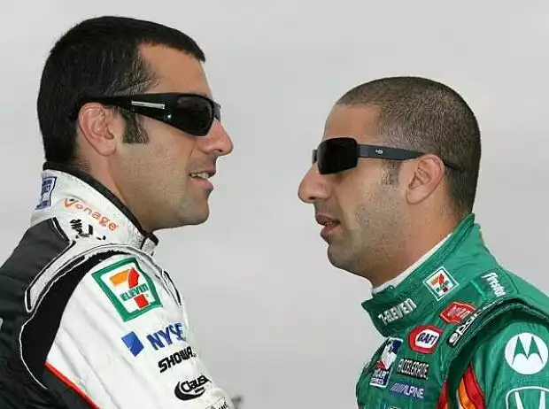 Dario Franchitti Tony Kanaan Titel-Bild zur News: Dario Franchitti Tony Kanaan