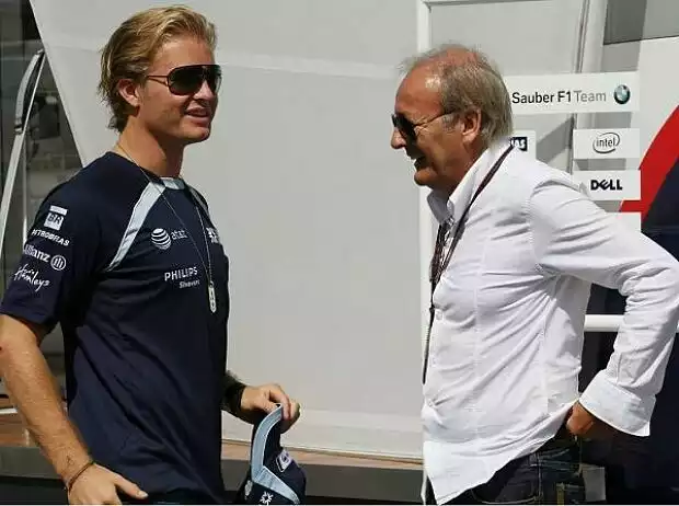 Nico Rosberg mit Werner Heinz Titel-Bild zur News: Nico Rosberg mit Werner Heinz