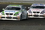 Augusto Farfus (BMW Team Germany) und Andy Priaulx (BMW Team UK) 