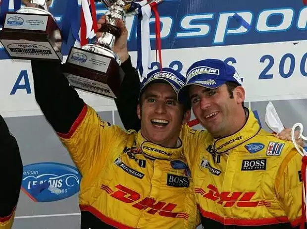 Timo Bernhard und Romain Dumas Titel-Bild zur News: Timo Bernhard und Romain Dumas