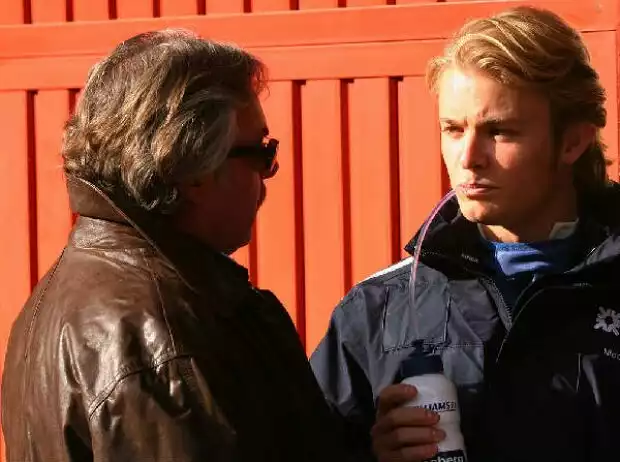 Keke und Nico Rosberg Titel-Bild zur News: Keke und Nico Rosberg
