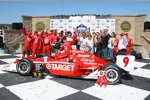  Scott Dixon in der Victory-Lane