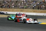  Helio Castroneves vor Scott Sharp