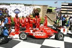  Scott Dixon in der Victory-Lane