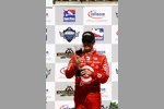  Scott Dixon bei der Siegerehrung