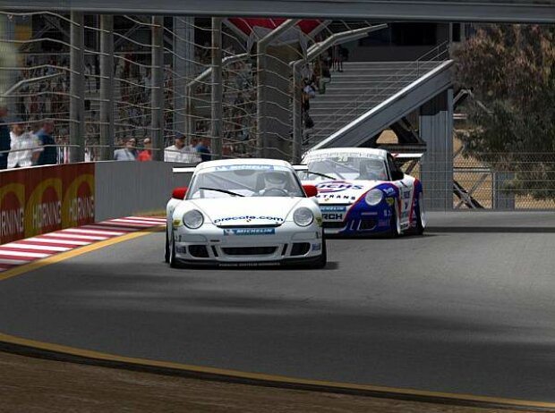Titel-Bild zur News: Porsche Carrera Cup 2007-Mod für rFactor