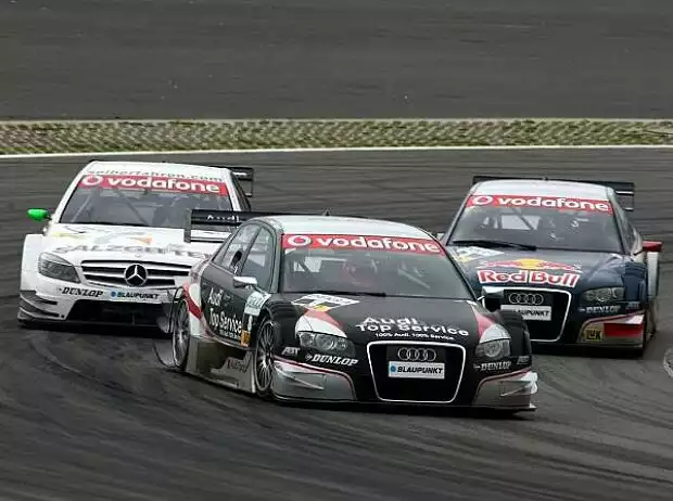 Jamie Green; Timo Scheider; Mattias Ekström Titel-Bild zur News: Jamie Green; Timo Scheider; Mattias Ekström