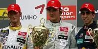 Podium am Nürburgring 2007