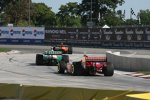  Dario Franchitti vor Tony Kanaan und Scott Dixon