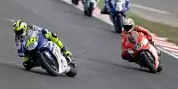 Valentino Rossi vor Loris Capirossi