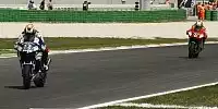 Marco Melandri vor Loris Capirossi