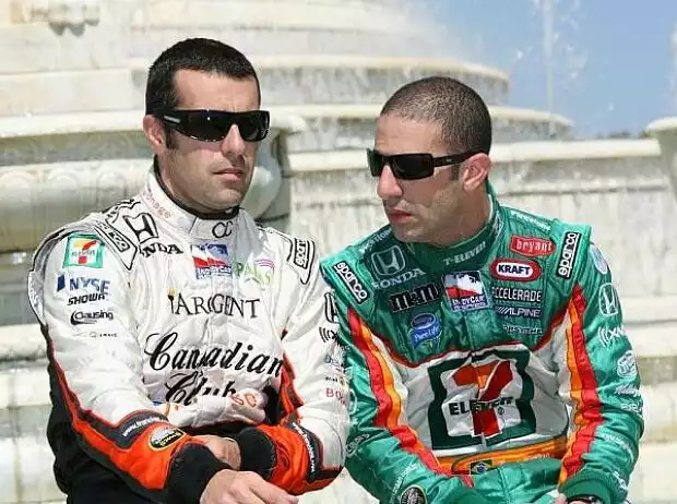 Dario Franchitti und Tony Kanaan Titel-Bild zur News: Dario Franchitti und Tony Kanaan