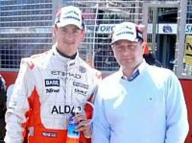 Adrian Sutil und Manfred Zimmermann Titel-Bild zur News: Adrian Sutil und Manfred Zimmermann