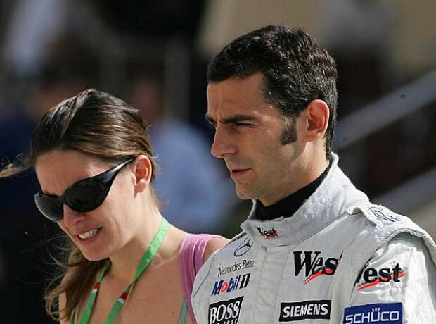 Pedro de la Rosa und seine Frau Maria Pedro de la Rosa und seine Frau Maria
