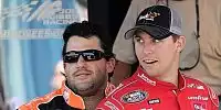 Denny Hamlin Tony Stewart