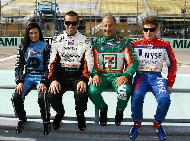 Marco Andretti Dario Franchitti Tony Kanaan Danica Patrick Marco Andretti Dario Franchitti Tony Kanaan Danica Patrick