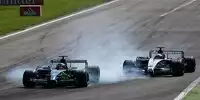 Bild zum Inhalt: Williams-Piloten von Schikane ausgebremst