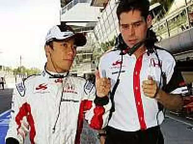 Takuma Sato und Richard Connell Titel-Bild zur News: Takuma Sato und Richard Connell