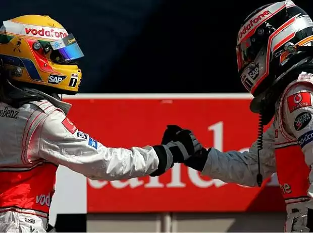 Lewis Hamilton und Fernando Alonso Titel-Bild zur News: Lewis Hamilton und Fernando Alonso