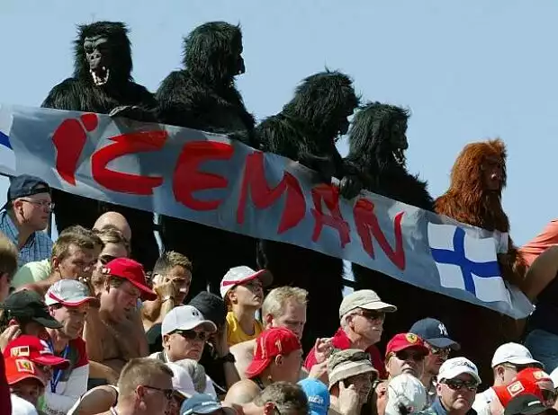 Fans von Kimi Räikkönen Titel-Bild zur News: Fans von Kimi Räikkönen