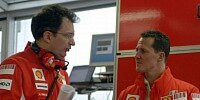 Nikolas Tombazis und Michael Schumacher